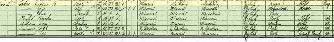 Rudolph Lueders 1910 census Kennett MO