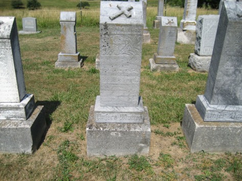 Ernstine Wachter gravestone Trinity