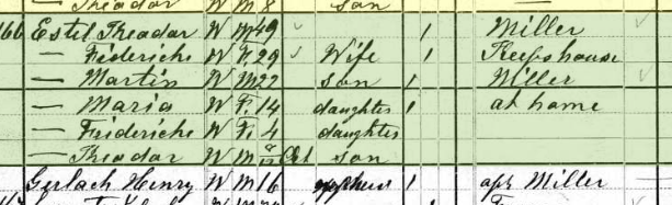 Henry Gerlach 1880 census Brazeau Township MO