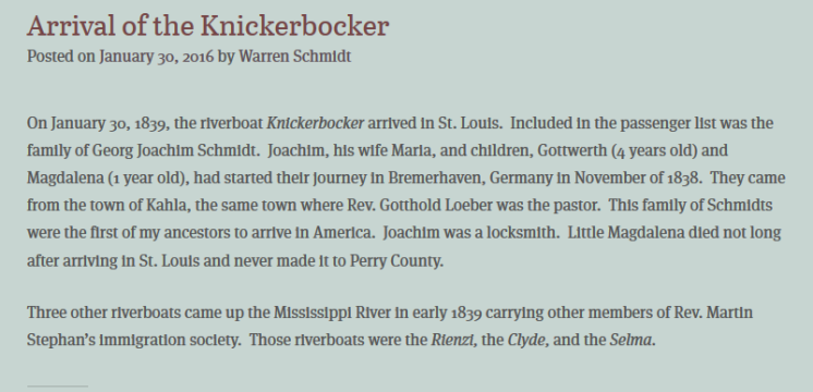 first blog post knickerbocker