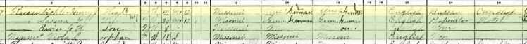 henry reisenbichler 1910 census shawnee township mo