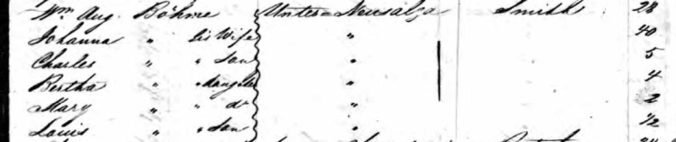 Charles Boehme passenger list Republik 1839