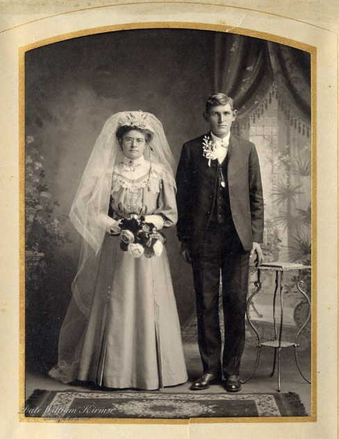 Henry and Marie Cordes Lohmann wedding