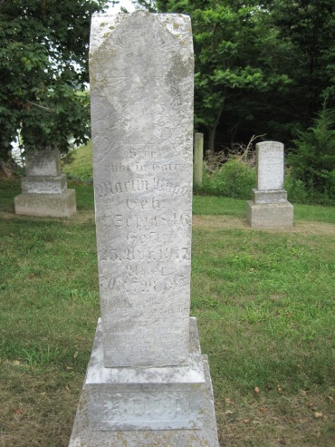 Martin Popp gravestone Concordia Frohna MO
